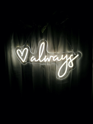 Always - wynajem neonu