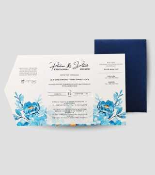 Zestaw Aquarel Blue Deep