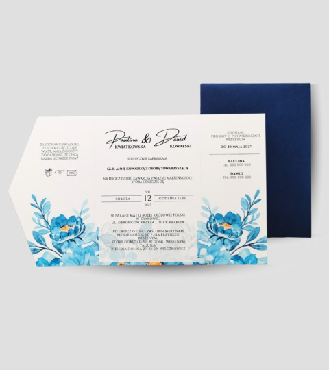 Zestaw Aquarel Blue Deep Zestaw Aquarel Blue Deep