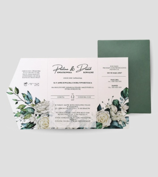 Zestaw Aquarel Green - Rose