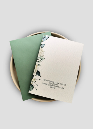 Zestaw Aquarel Green - Rose
