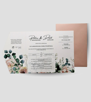 Zestaw Aquarel Pink - Rose