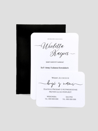 Zestaw Bianco Black