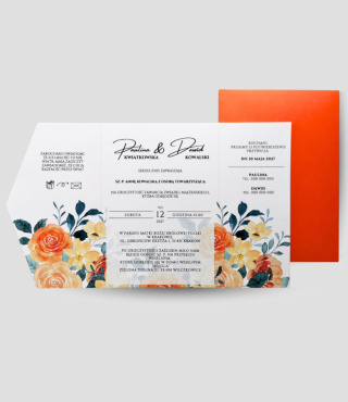Zestaw Aquarel Orange